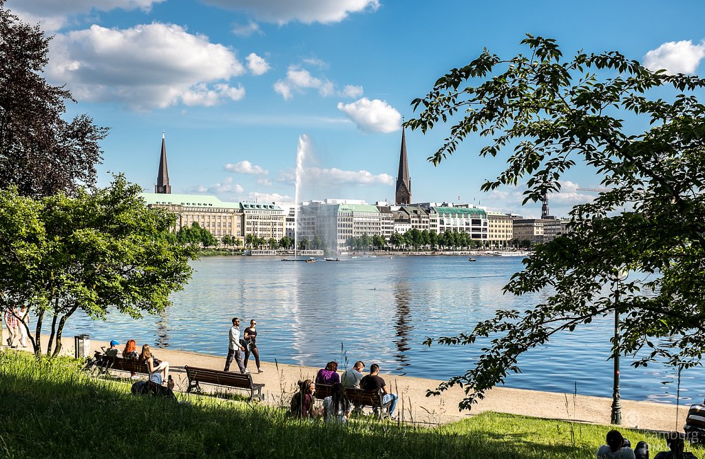 Sonniges Hamburg